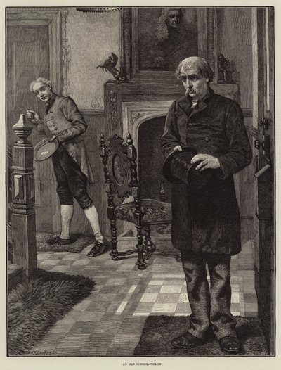 An Old School-Fellow by William Weekes